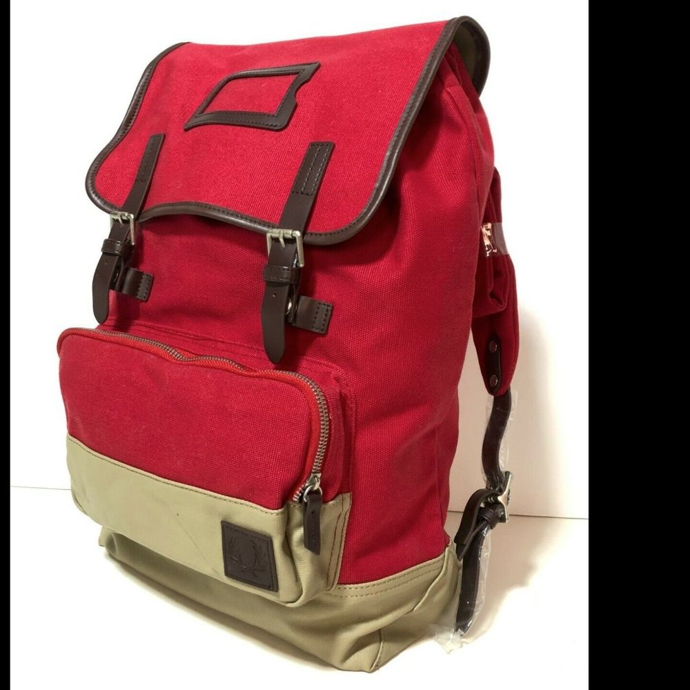 Fred Perry New Without Tags Rucksack Back Pack